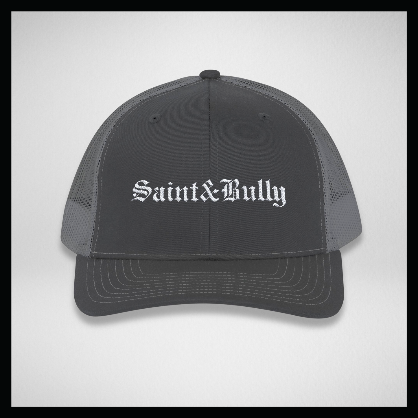 Trucker cap black/grey, Classic S&B