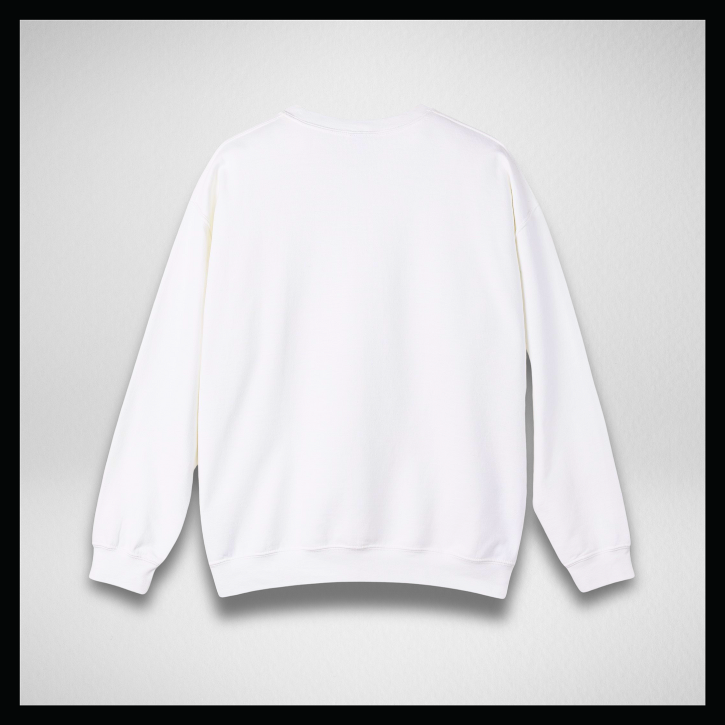 White crewneck, Yellow old style