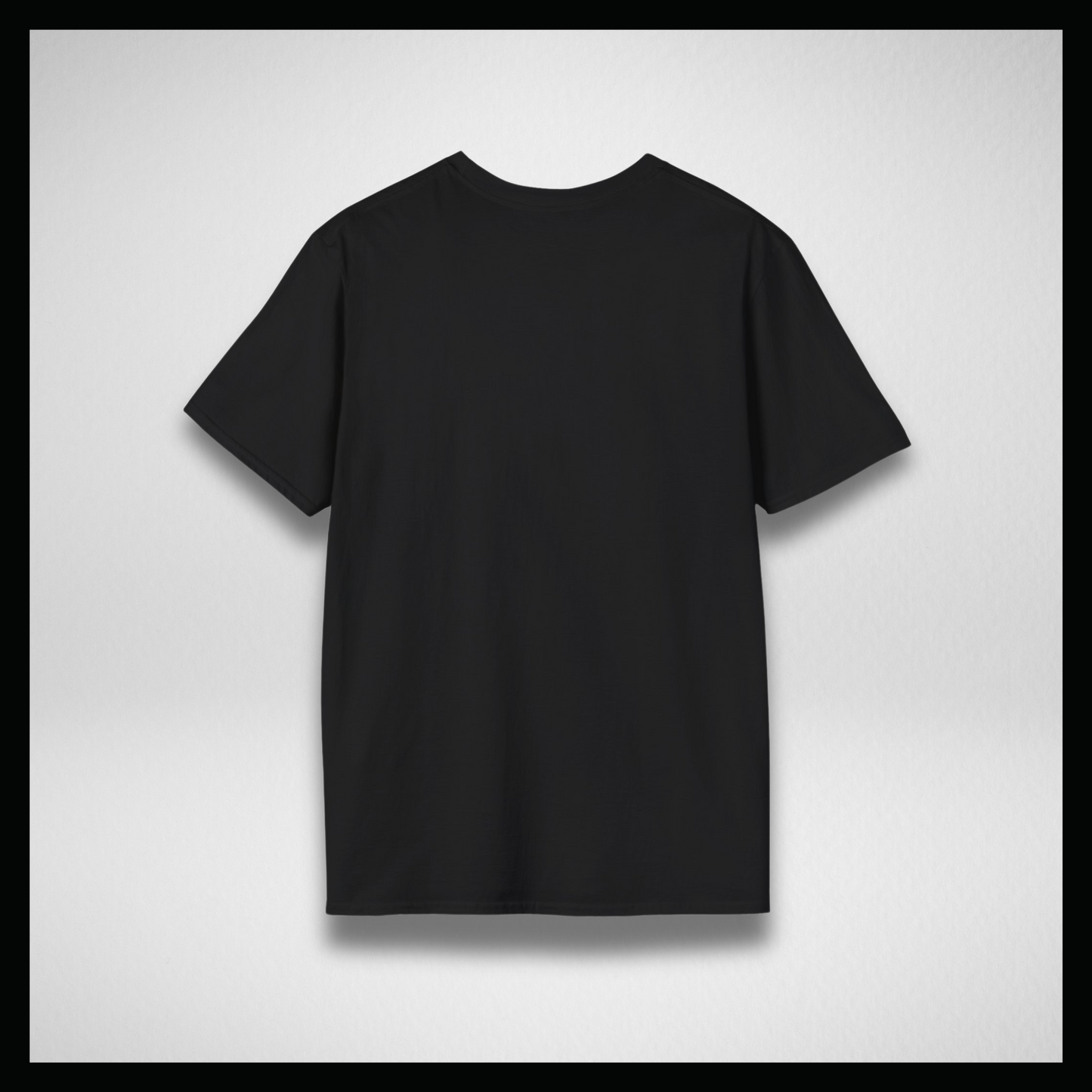 Black T-Shirt, 1 plate