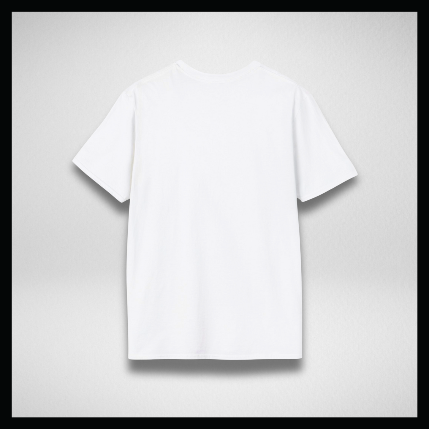 White T-shirt, Yellow small classic logo