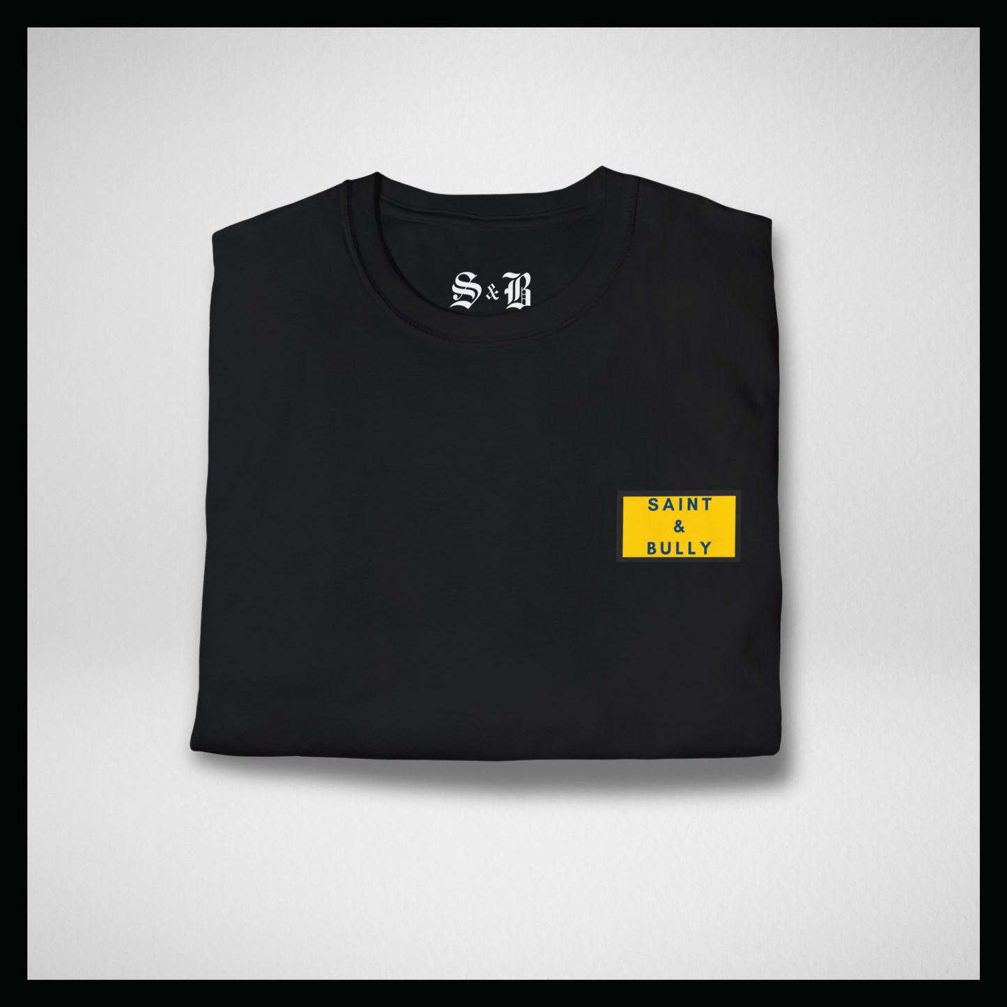 Black T-Shirt, 1 plate